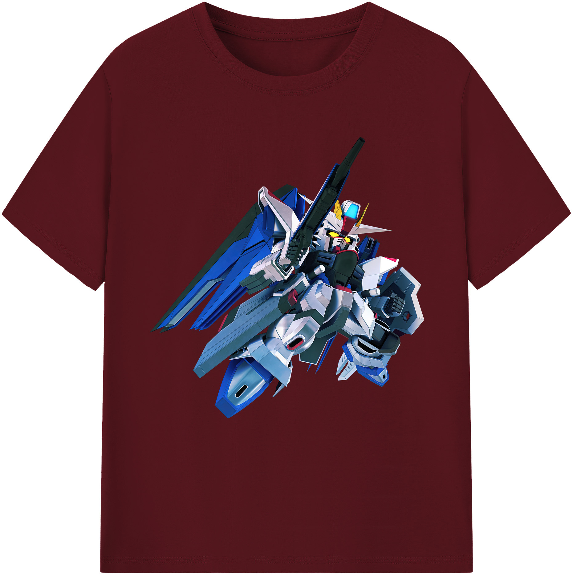 （画像用） 機動戦士ガンダム Mobile Suit Gundam 綿100％半袖Tシャツ（フロントプリント）